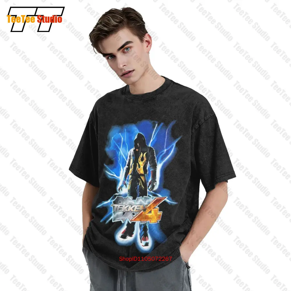 Vintage Tekken 4 Namco Promo A - đánh giá và giá Retro Gaming T Shirt